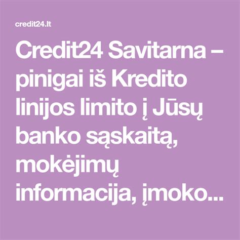 be kredito savitarna